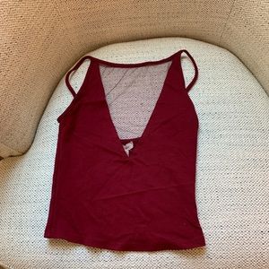 Urban Outfitters Sheer Crop Top